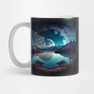 The Winter Night Sky Mug